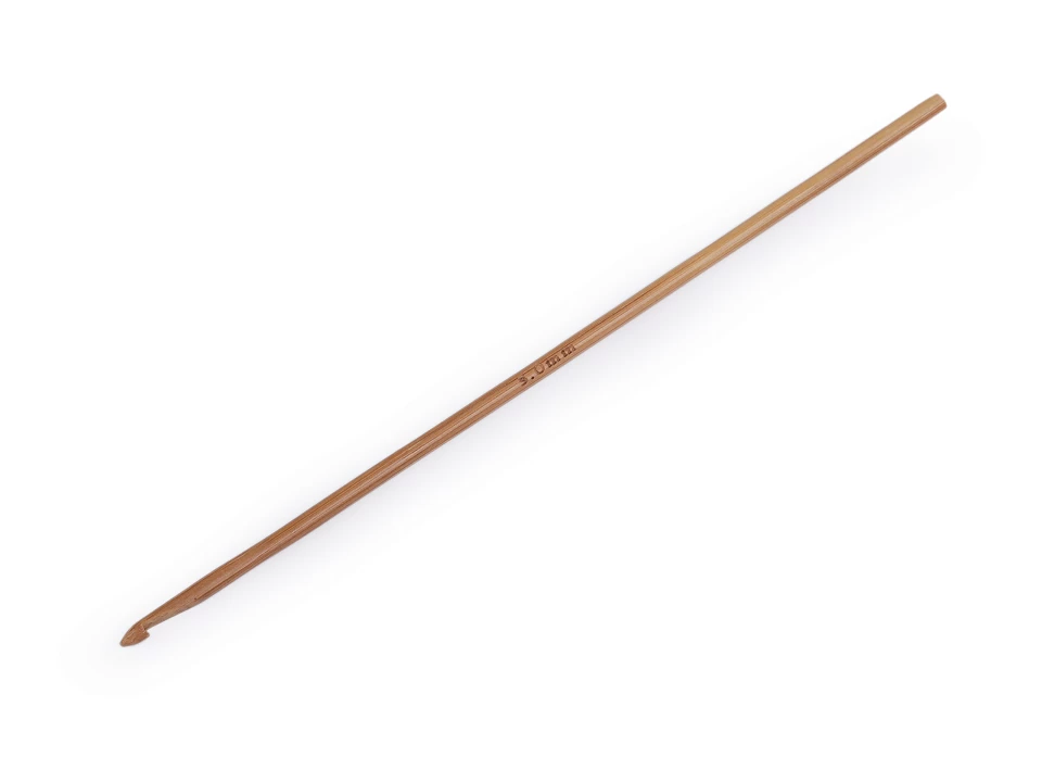 Bambusový háčik na háčkovanie veľ. 3 - 1 ks