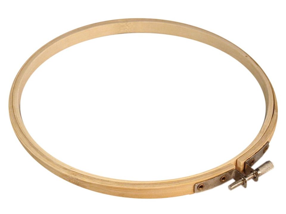 Vyšívací kruh bambusový Ø19,7 cm - 1 ks