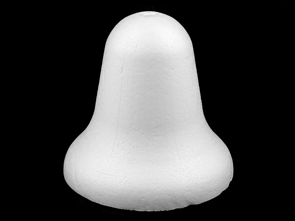 Zvonček 12,5x12,5 cm polystyrén 3D - 1 ks
