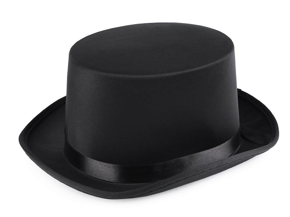 Dekoračný klobúk / cylinder na ozdobenie - 1ks