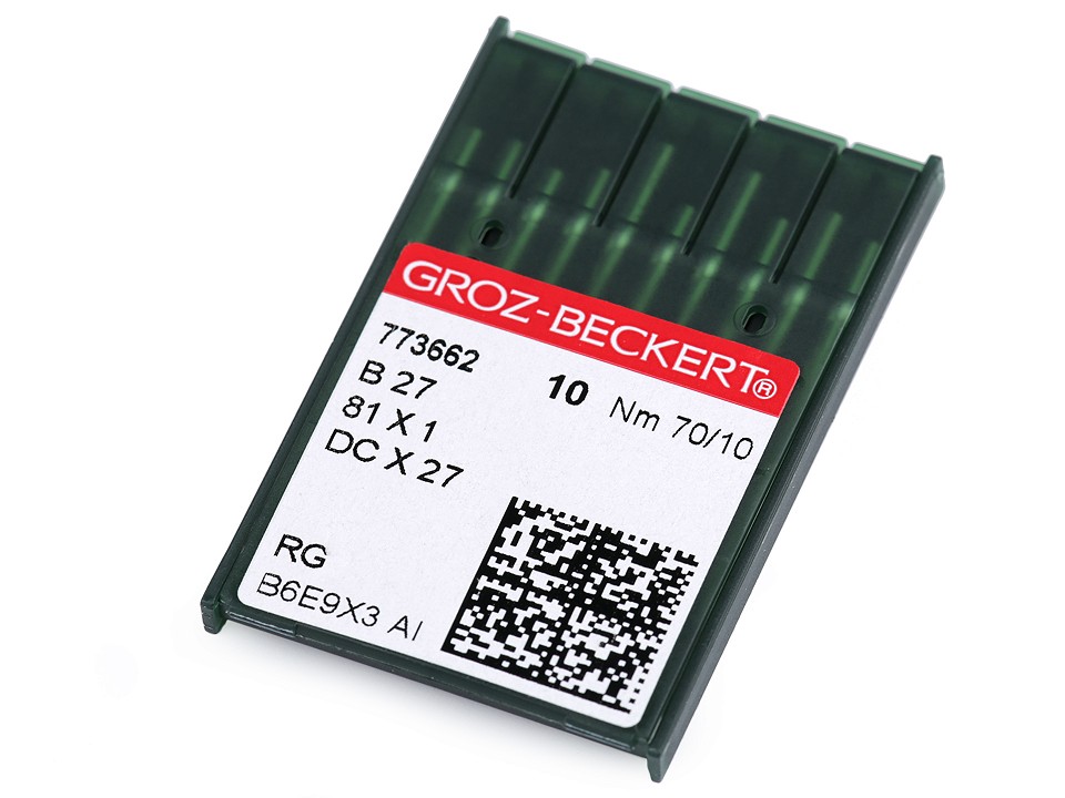Strojové ihly Groz - Beckert B27 70 pre overlocky / na priemyselné stroje