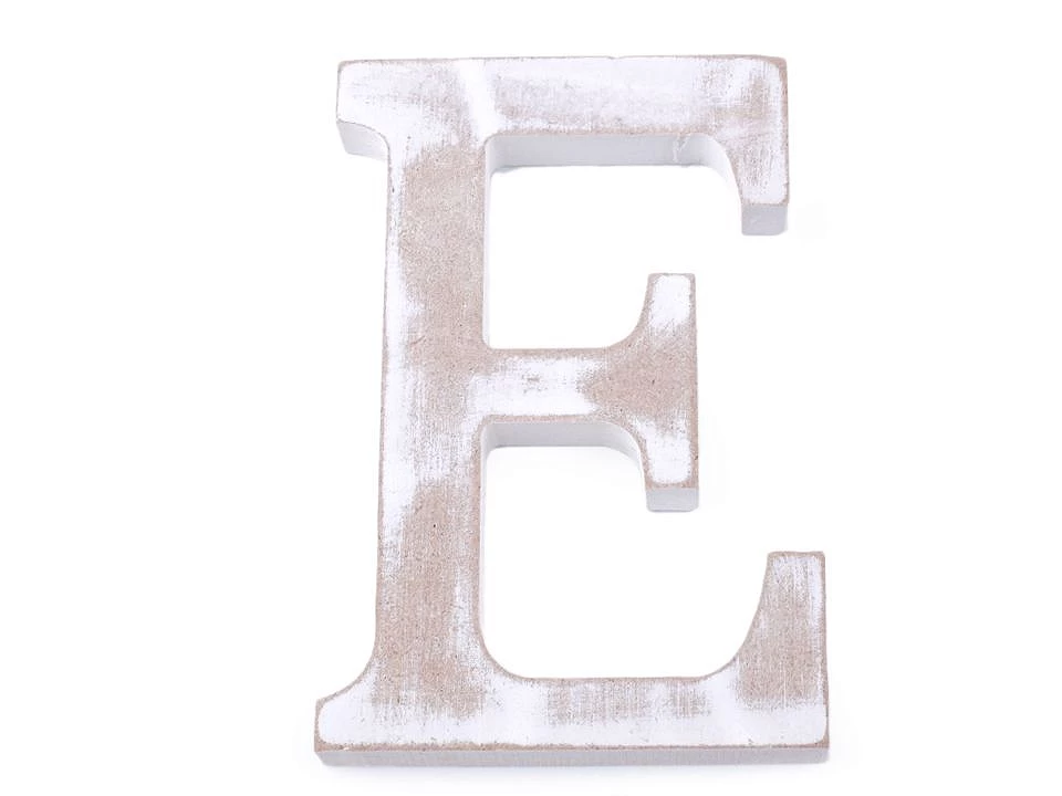 Drevené písmená abecedy vintage -1ks