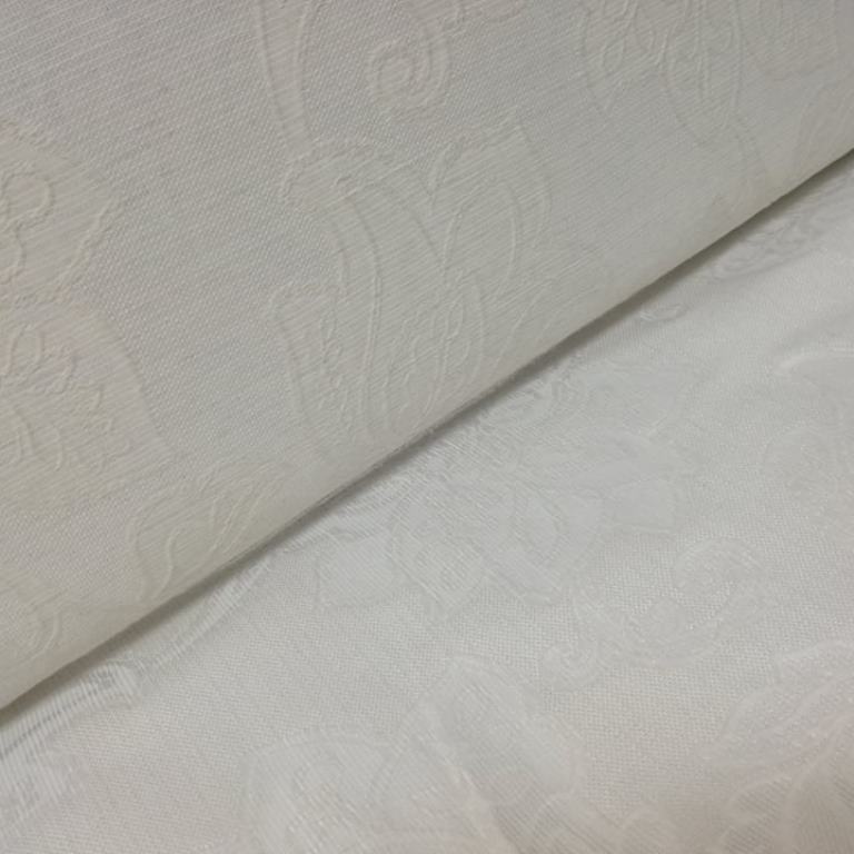 OBOJSTRANNÁ ZÁVESOVINA- NATURAL KRÉMOVÁ- ZBYTOK 45cm!!!