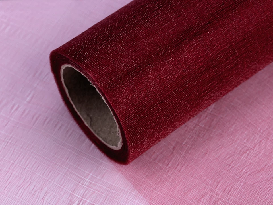 Organza / stuha stredný lesk šírka 14,5 cm - ZBYTOK 850cm!!!