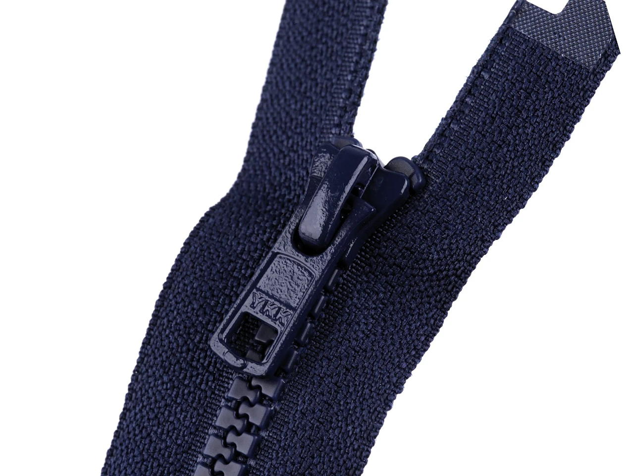 Kostený zips YKK No 5 dĺžka 65 cm bundový- 1ks