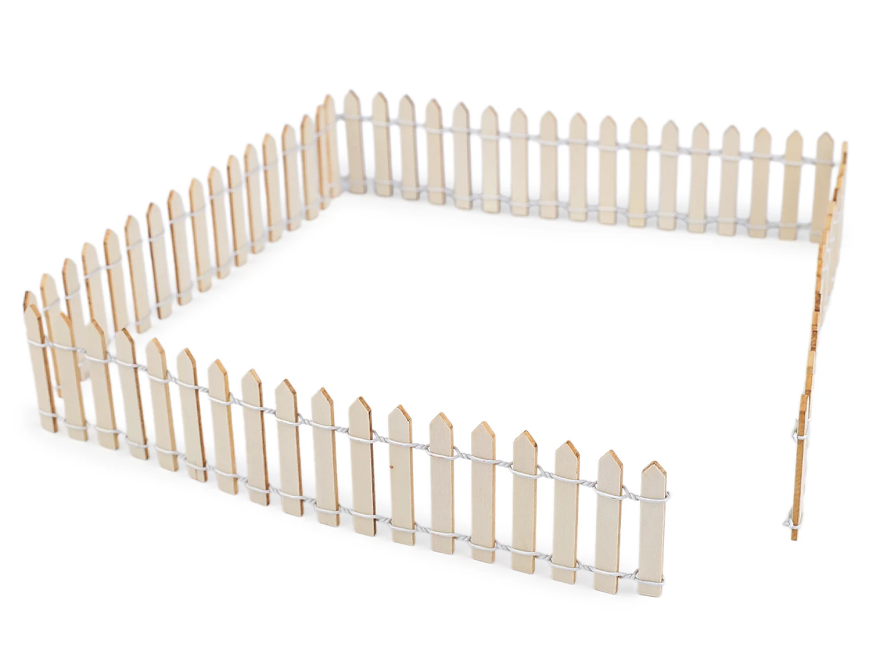 Drevený plot tvarovateľný 90 cm