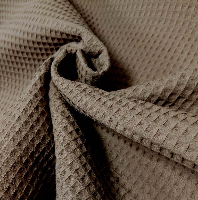 VAFLOVINA KHAKI-posledný kus 85x150cm