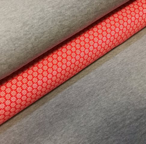 ŠEDÝ MELÍROVANÝ ÚPLET-posledný kus 60x180cm