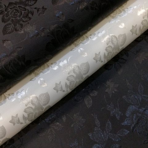 BROKÁT ČIERNY - posledny kus 85x150cm!!!