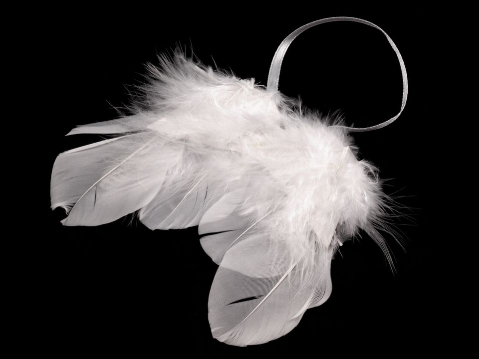 Dekorácia anjelské krídla malé - 1 ks