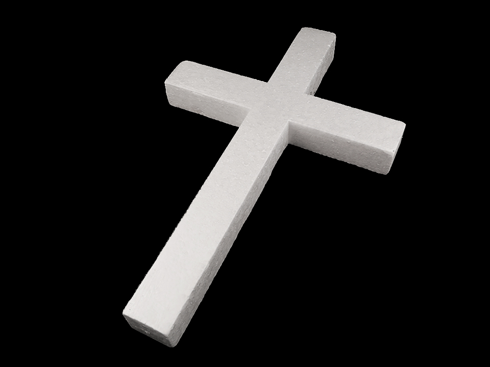 Kríž 35x54 cm polystyrén - 1ks