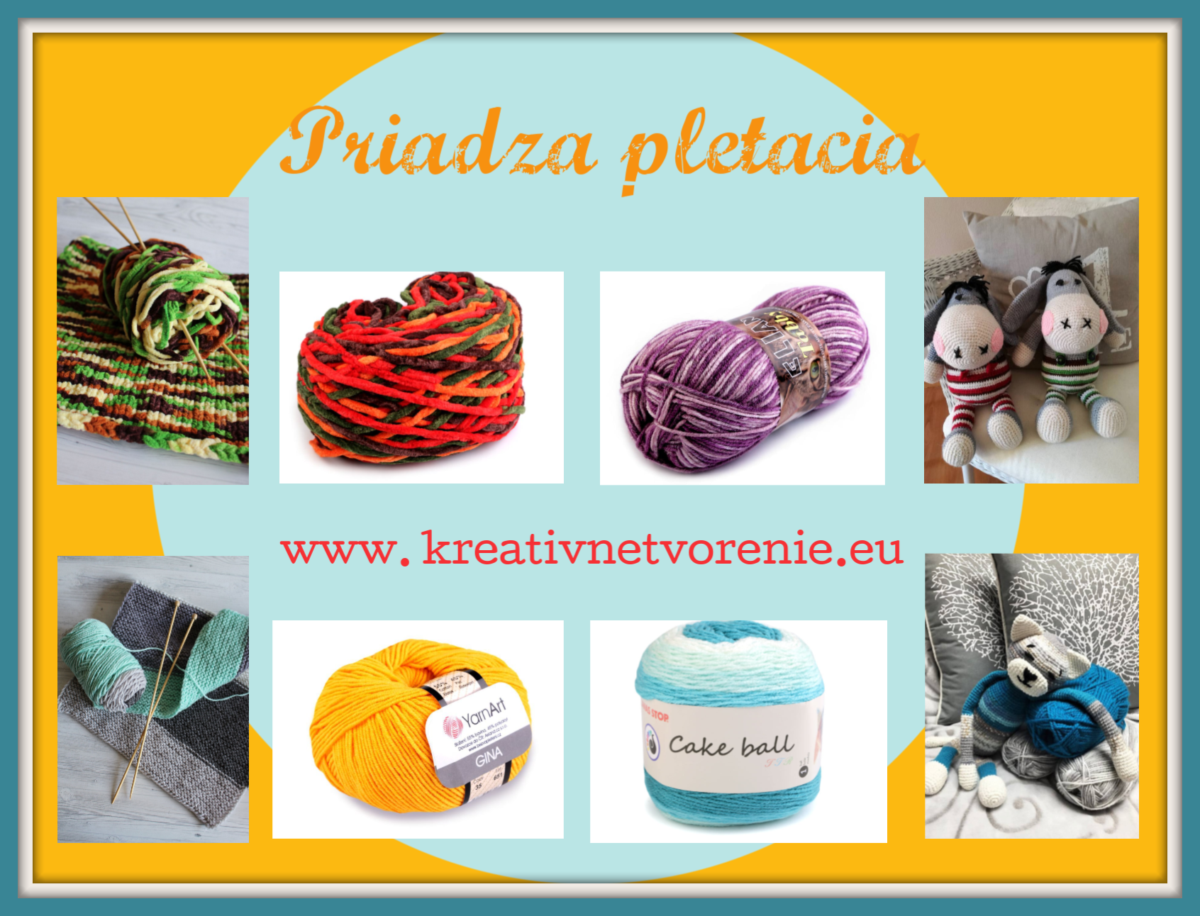 Pletacia priadza Vlna-Hep Patty 100g