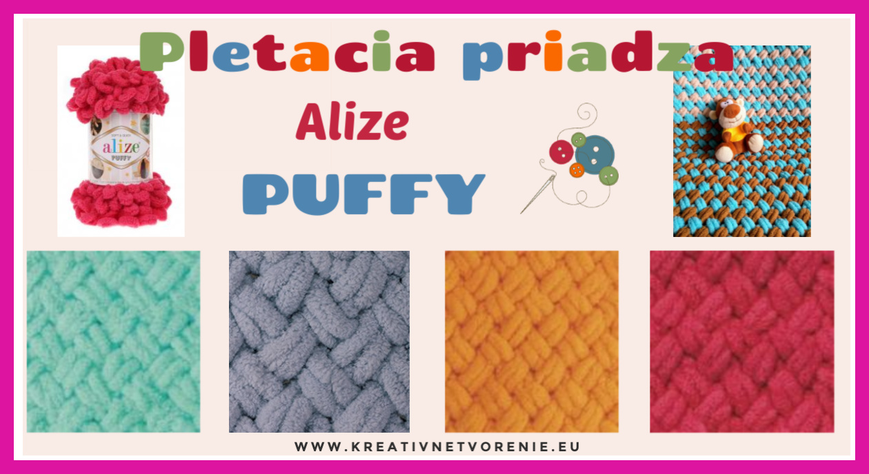 Pletacia priadza Alize Puffy Fur