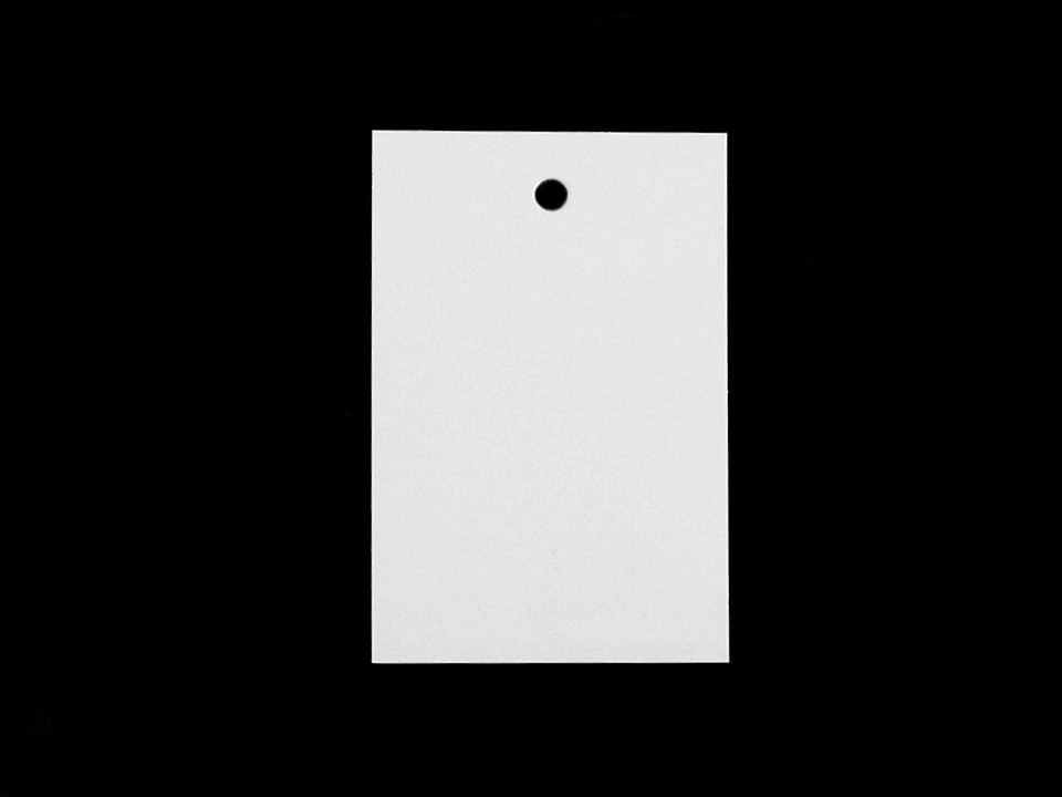 Papierová visačka / menovka 42x50 mm - 50ks