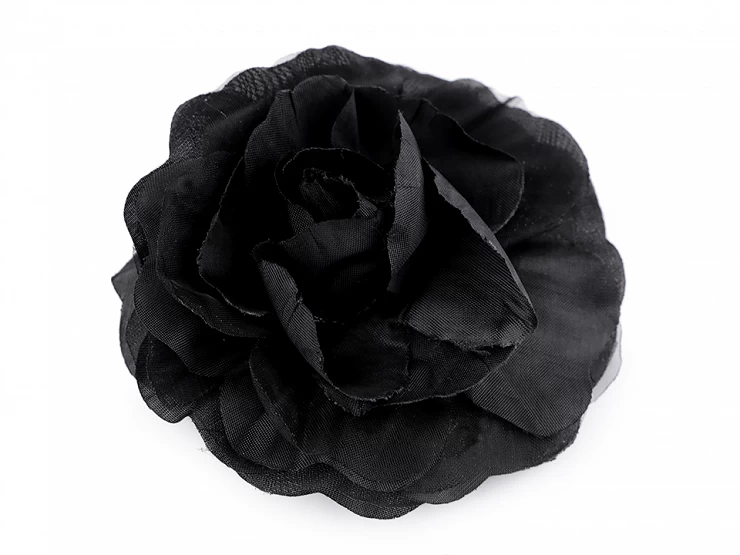 Brošňa / ozdoba ruža Ø10 cm - 1ks