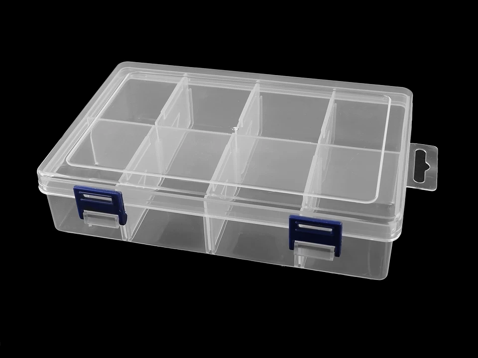 Plastový box / zásobník 13x20x4, 5 cm-1ks