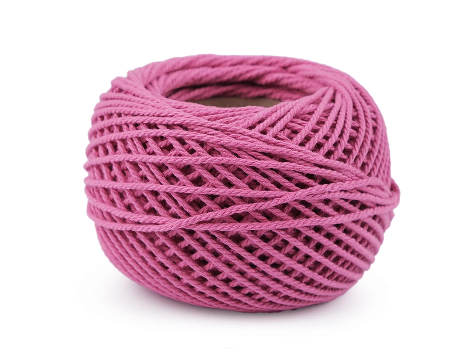 Bavlnená priadza macramé / háčkovacia 40 g
