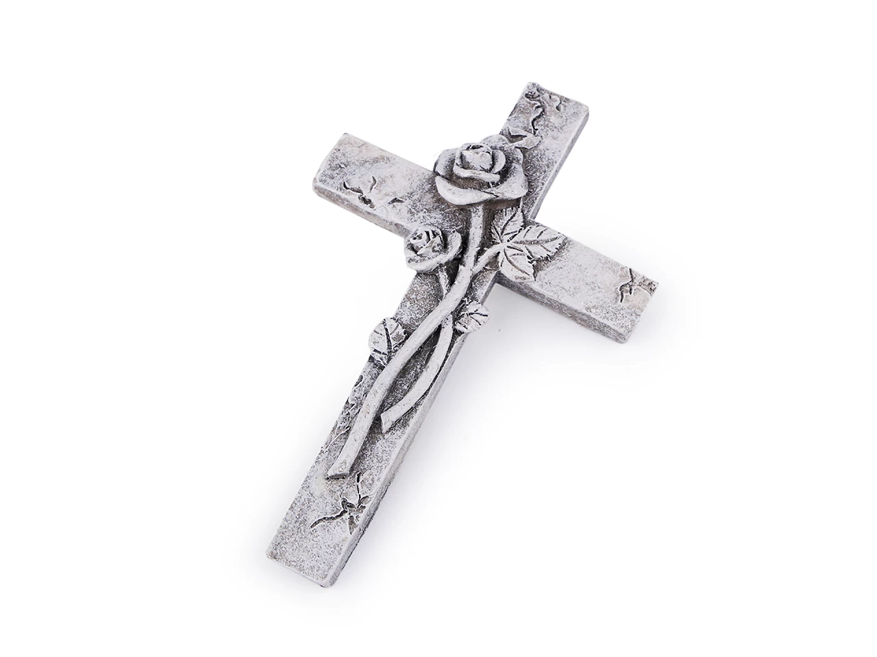 Dekorácia kríž 7x11 cm - 1 ks