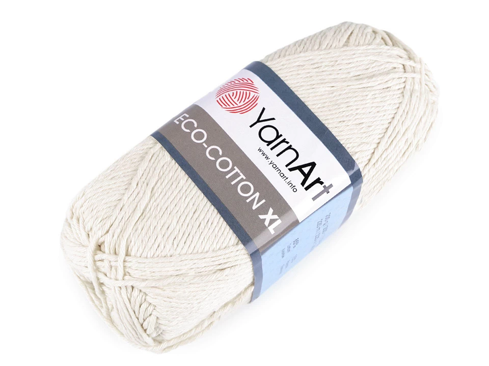 Pletacia priadza YarnArt Eco - cotton XL 200g