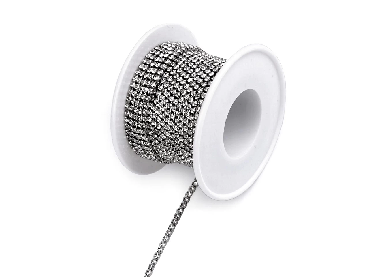 Štrasový prámik / borta šírka 2 mm - 9 m