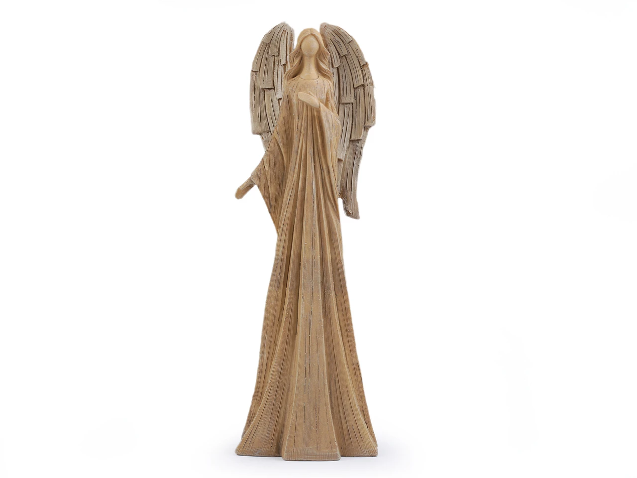 Dekorácia anjel imitácia dreva-1ks