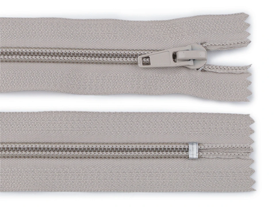 Zips špirálový 5mm,nedeliteľný 18cm - 1 ks