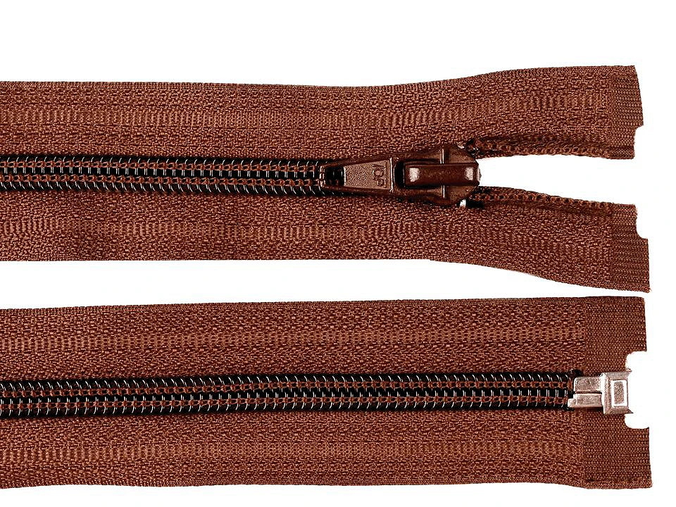 Špirálový zips šírka 5 mm dĺžka 85 cm bundový POL -1ks