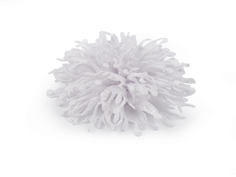 Textilný kvet na našitie a nalepenie Ø10 cm
