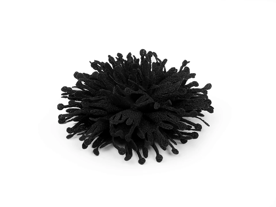 Textilný kvet na našitie a nalepenie Ø10 cm