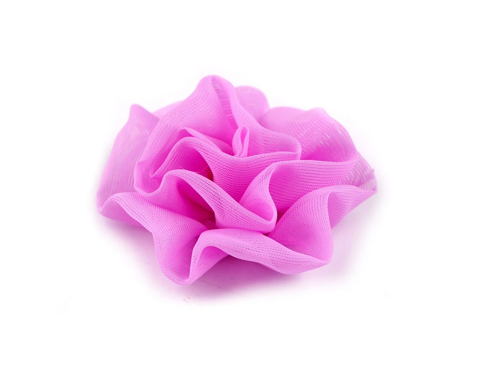 Textilný kvet na našitie a nalepenie Ø6,5 cm-10ks
