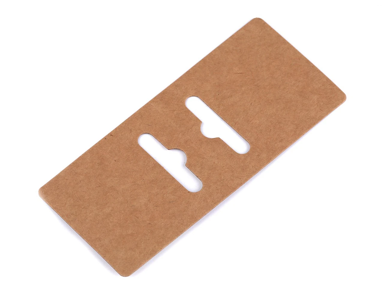 Papierové závesky na bižutériu 5x11 cm- 100ks