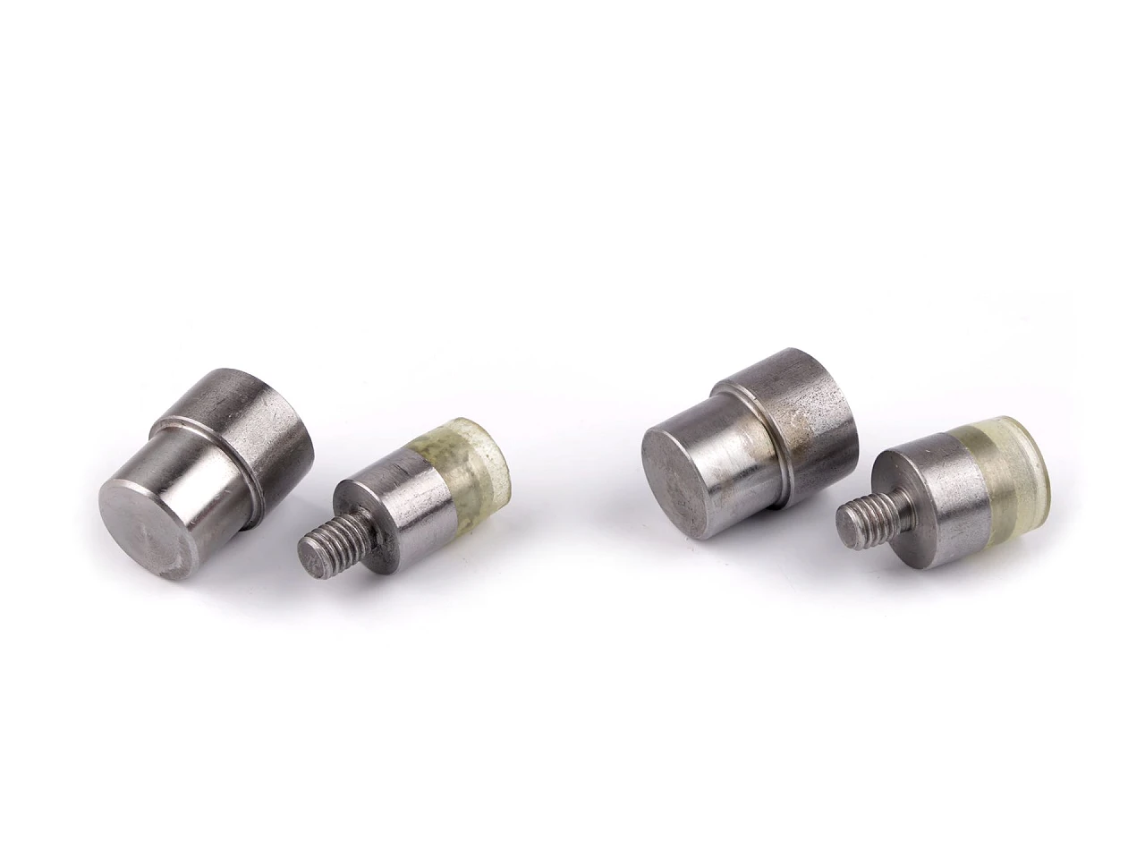 Piston na obojstranné kovové cvoky Ø15 mm- sada
