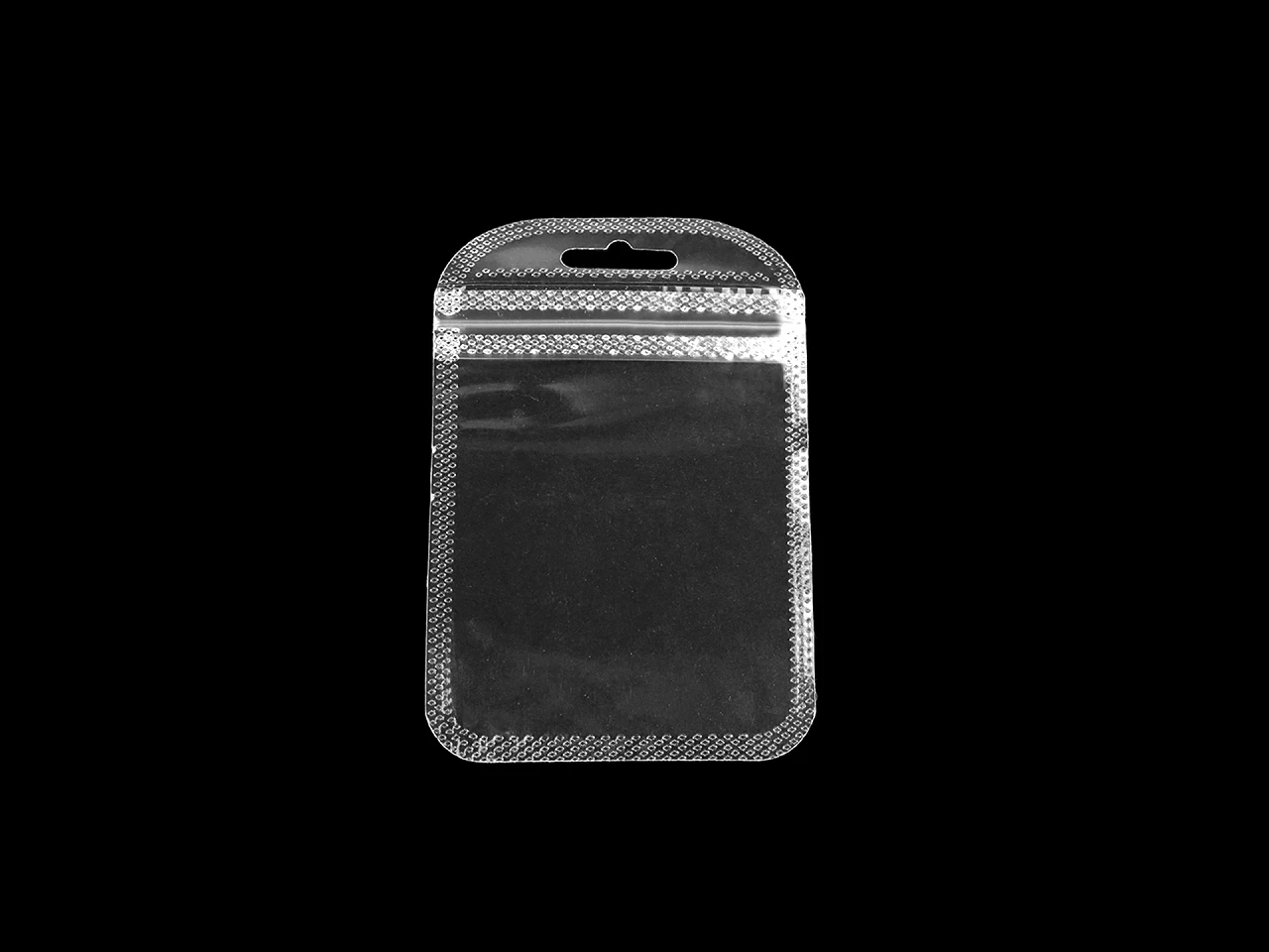 Uzatvárateľné vrecko so závesom 6,5x10 cm- 50ks