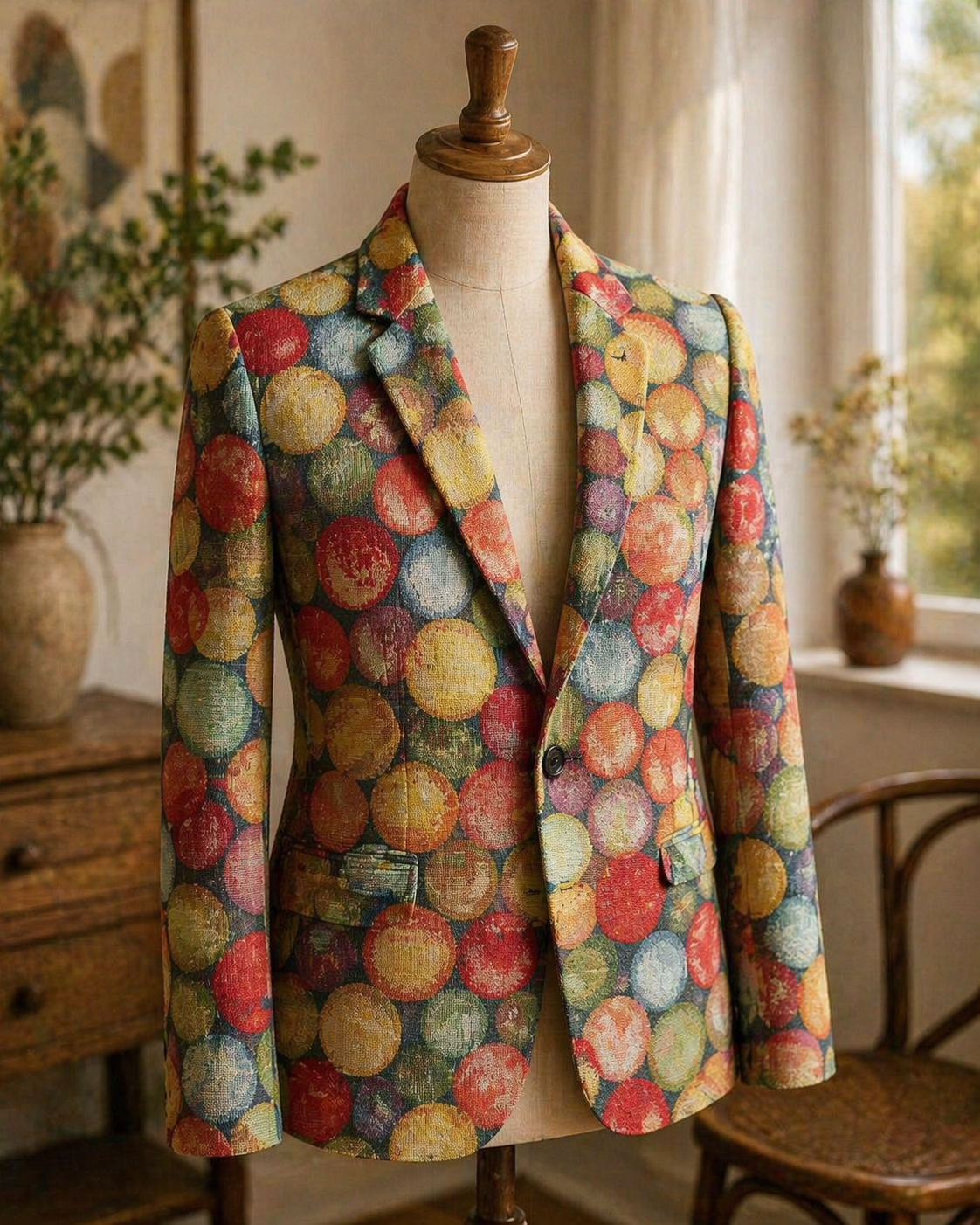 GOBELÍN MULTICOLOR BUBLINY