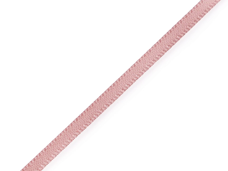 Atlasová stuha obojlíca šírka 3 mm- 25m