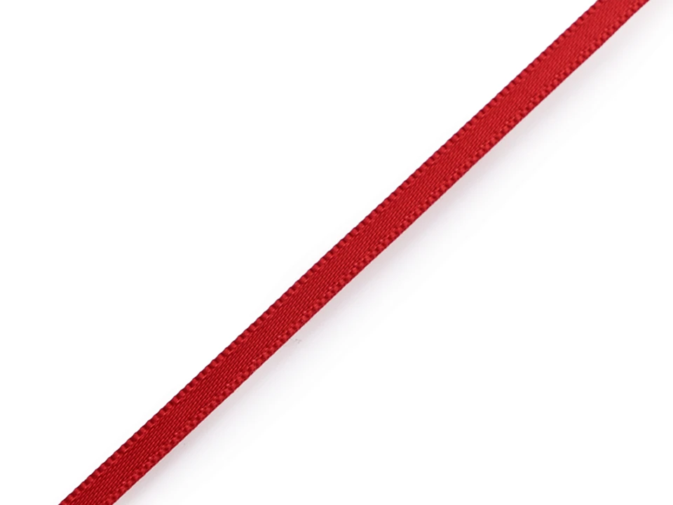 Atlasová stuha obojlíca šírka 3 mm- 25m