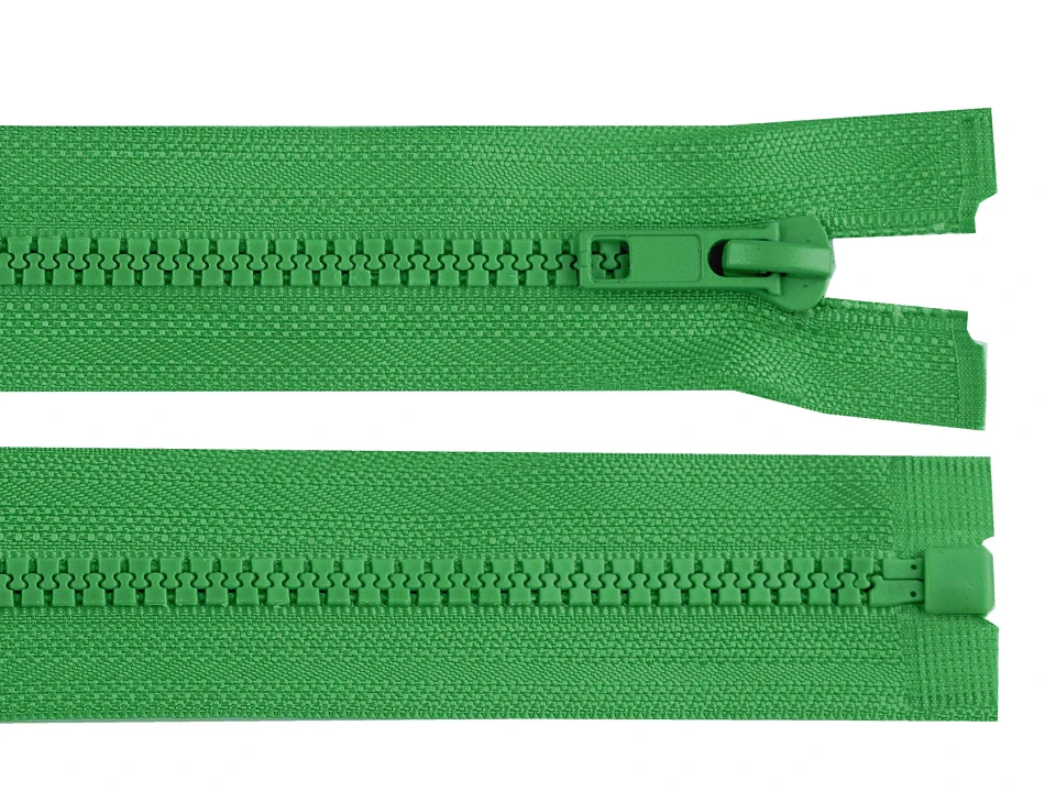 Kostený zips šírka 5 mm dĺžka 70 cm bundový -1ks
