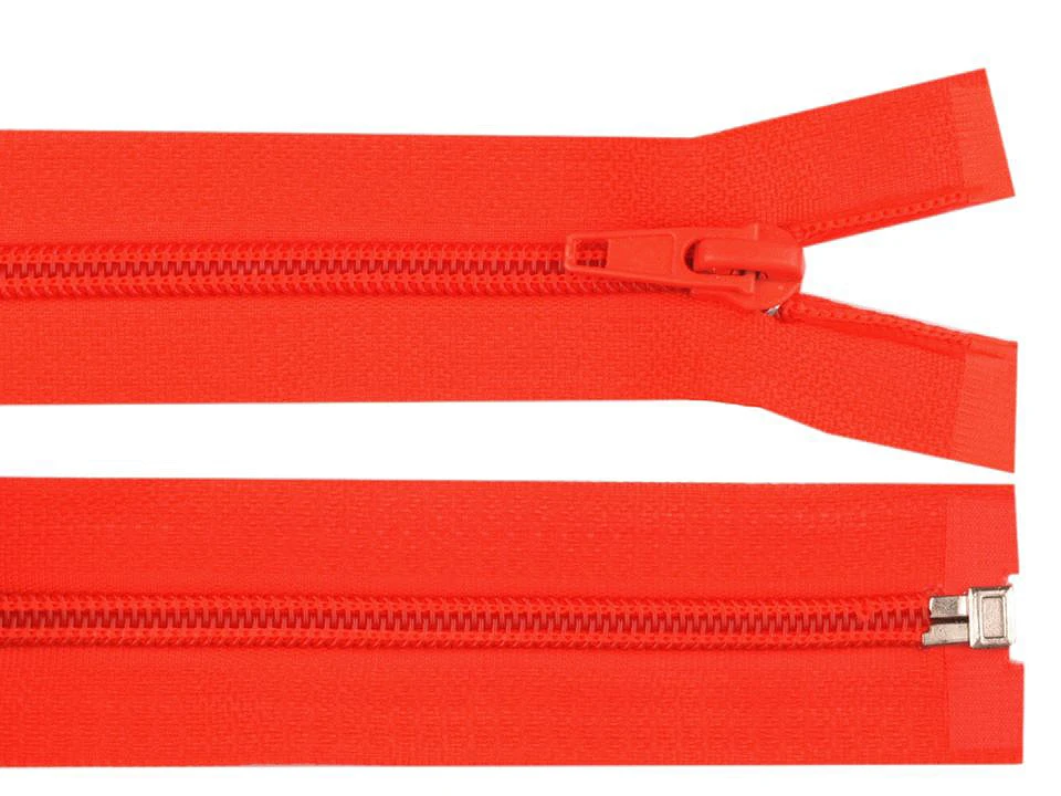 Špirálový zips šírka 5 mm dĺžka 40 cm bundový POL-1ks