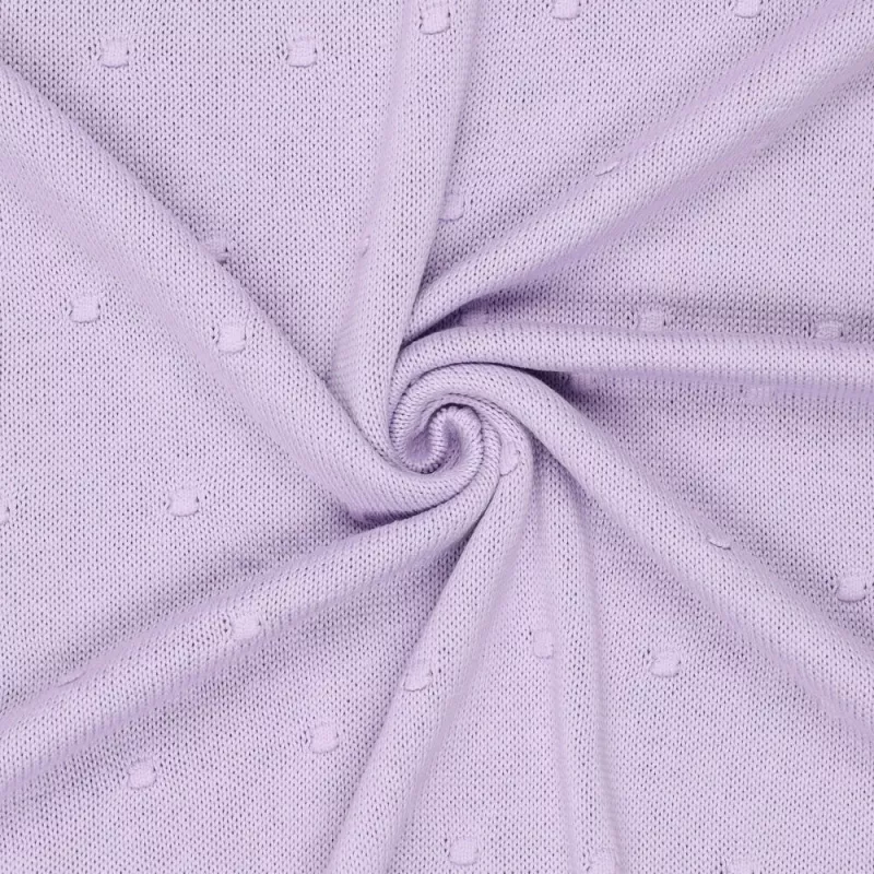 SVETROVINA/ PLETENINA "DOT BIG KNIT" FIALOVÁ