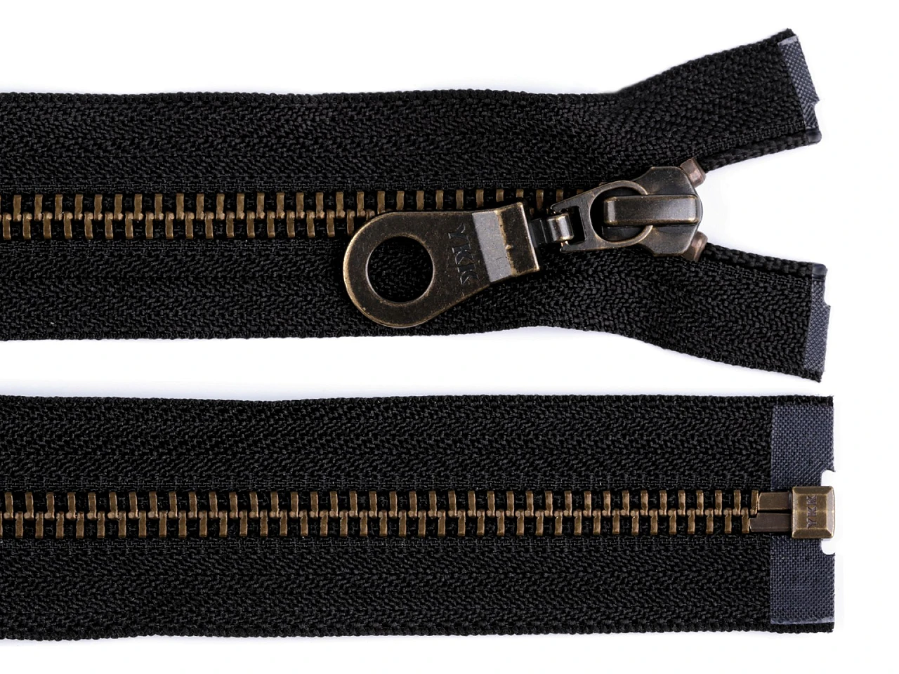 Staromosadzný zips YKK No 5 dĺžka 60 cm bundový- 1ks