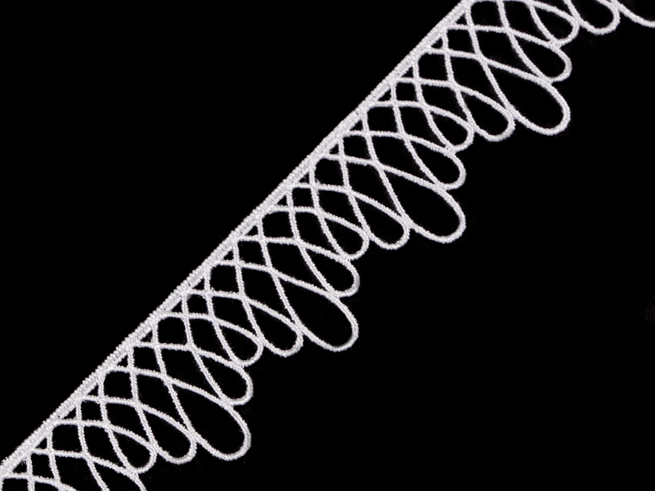 Vzdušná čipka šírka 30 mm minimalistická- 1m