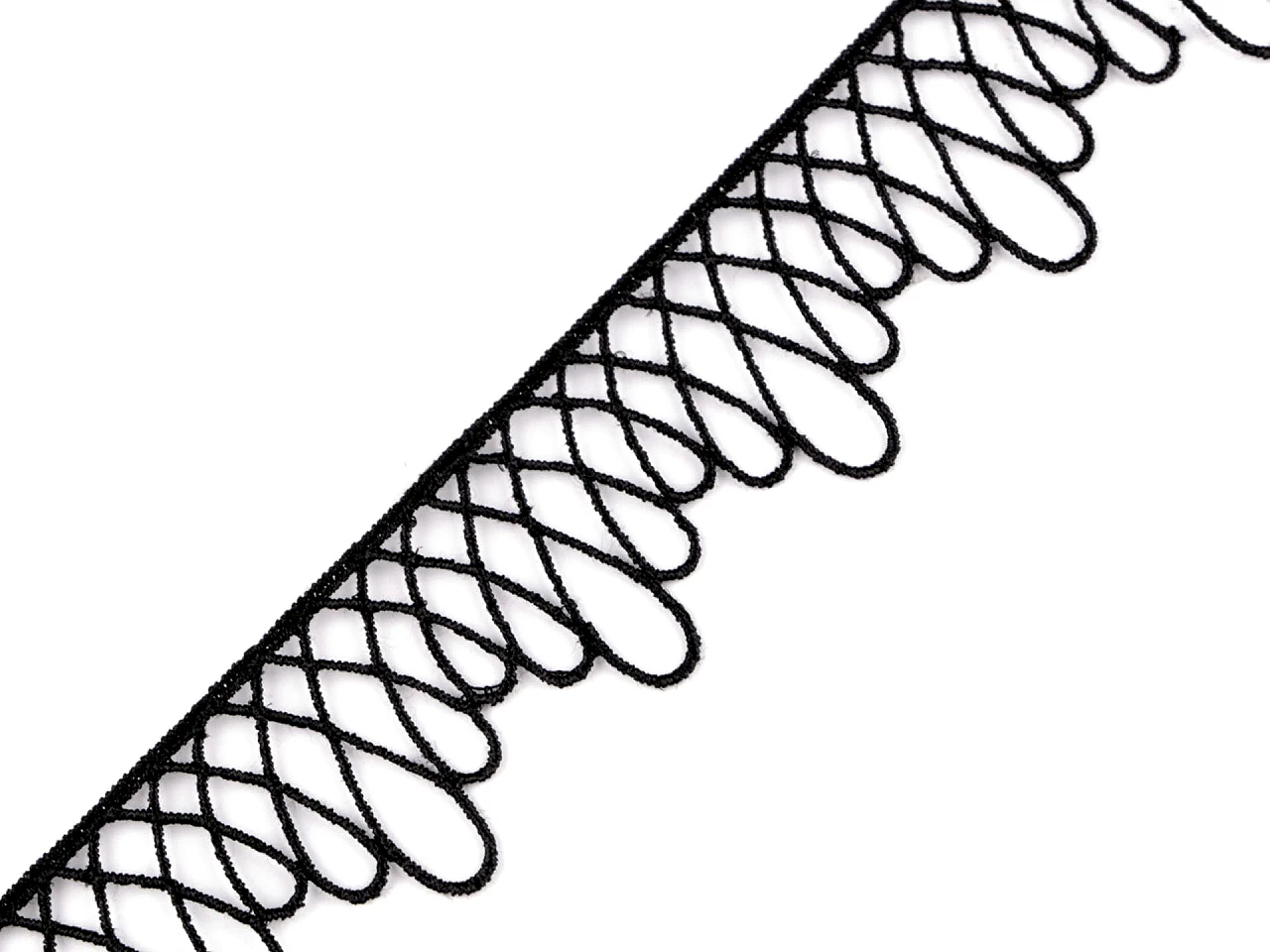 Vzdušná čipka šírka 30 mm minimalistická- 1m