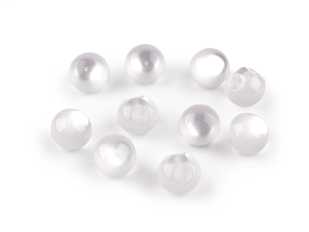 Perla na našitie / gombík mačacie oko Ø11 mm- 10ks