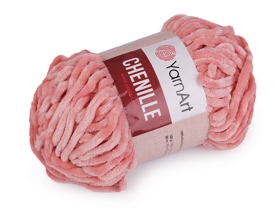 Pletacia ženilková priadza YarnArt Chenile 100g