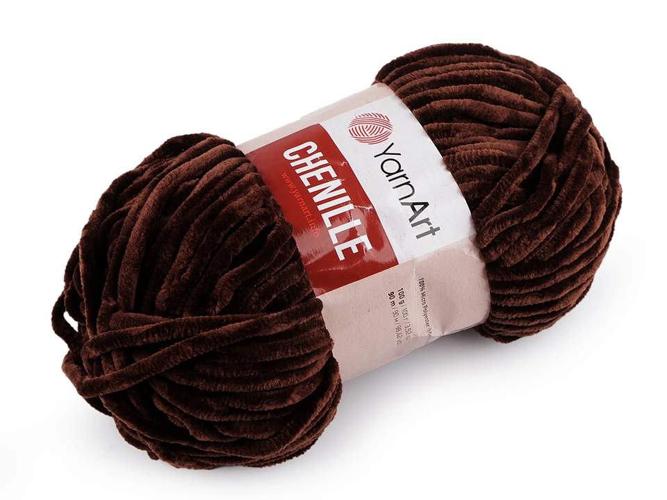 Pletacia ženilková priadza YarnArt Chenile 100g