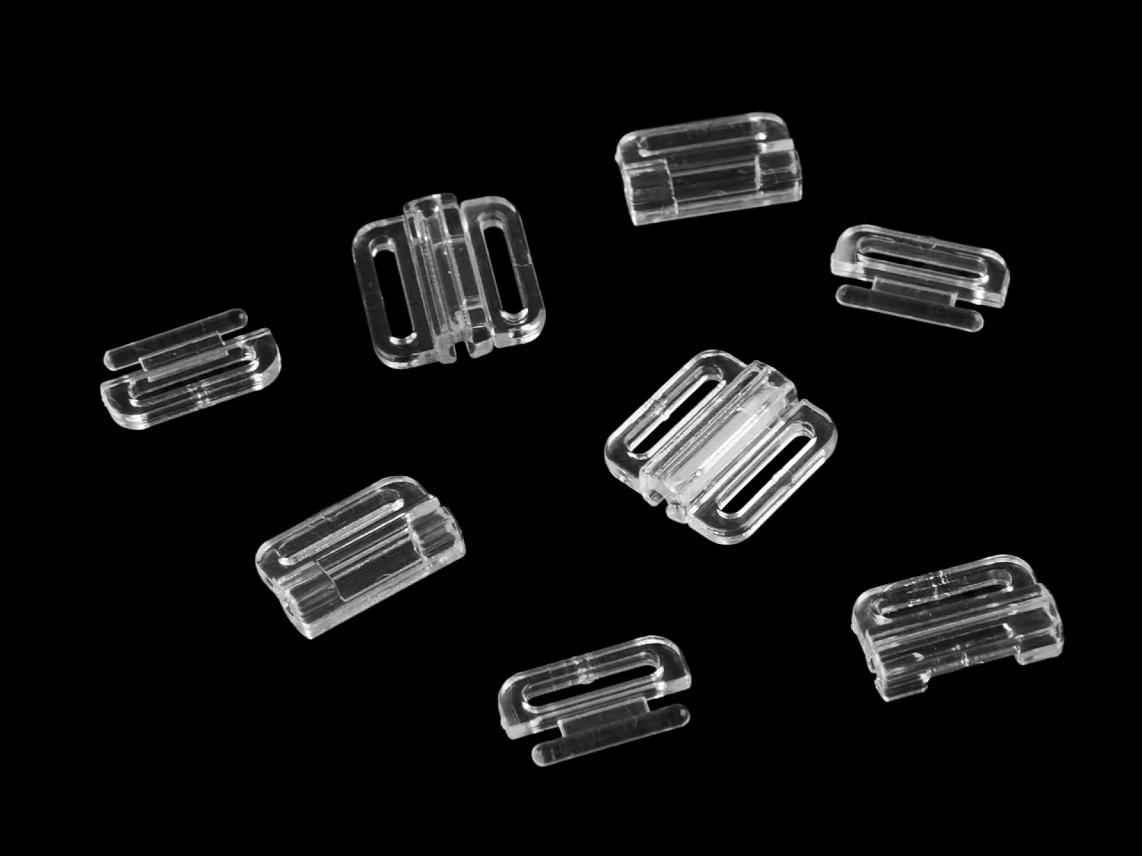 Plavkové zapínanie šírka 10 mm plastové- 5ks