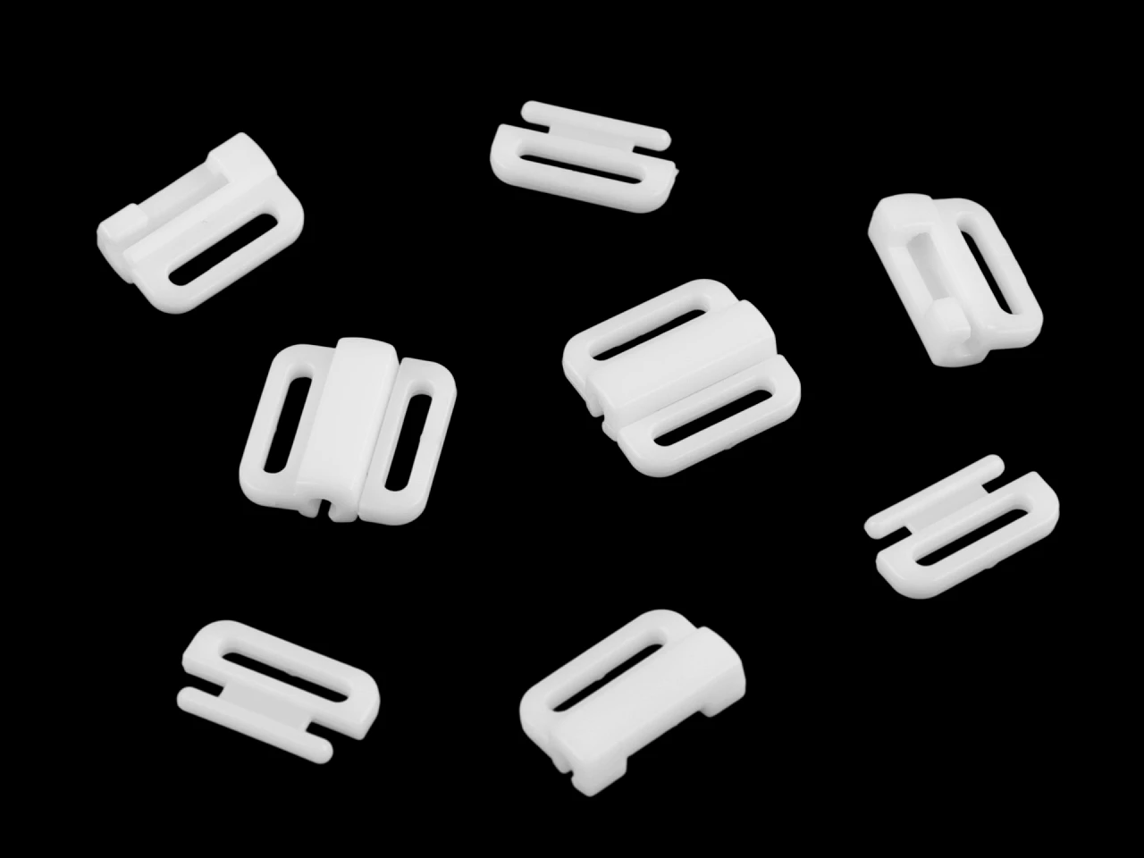 Plavkové zapínanie šírka 10 mm plastové- 5ks