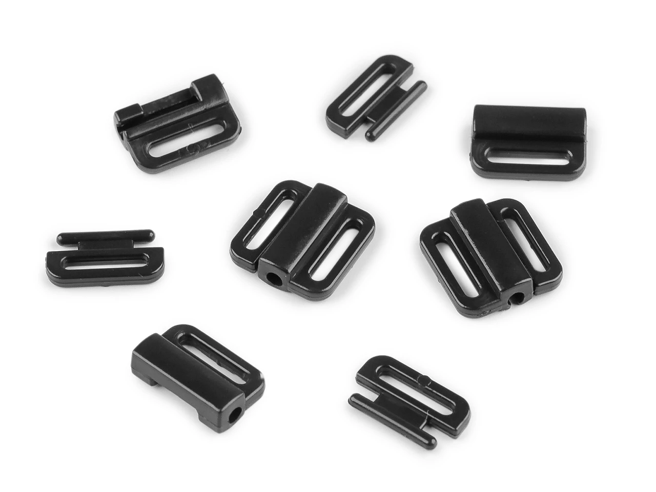 Plavkové zapínanie šírka 10 mm plastové- 5ks
