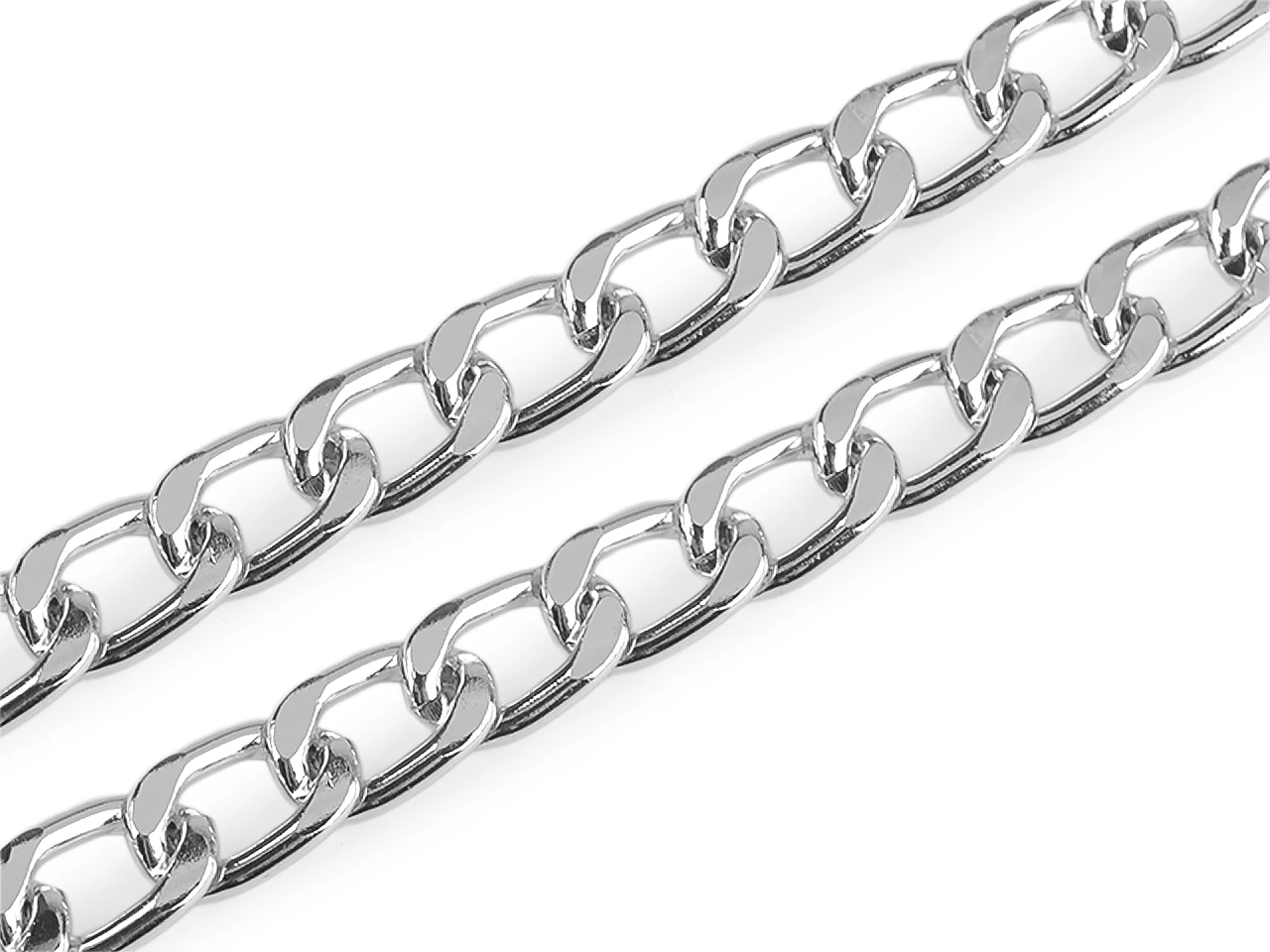 Reťaz plochá ľahká šírka 13 mm, metráž- 1m