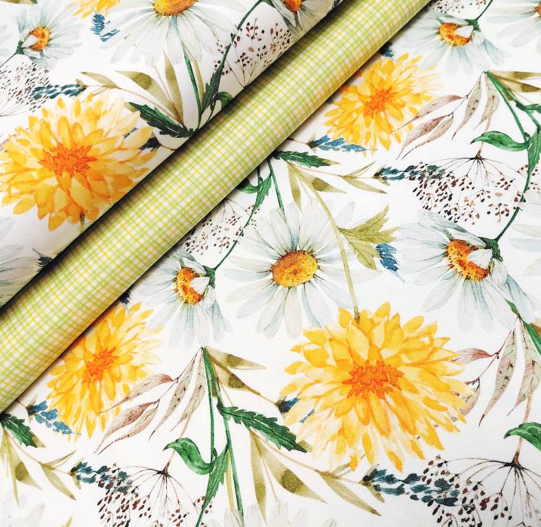 DEKORAČNÁ LÁTKA MARGARÉTY